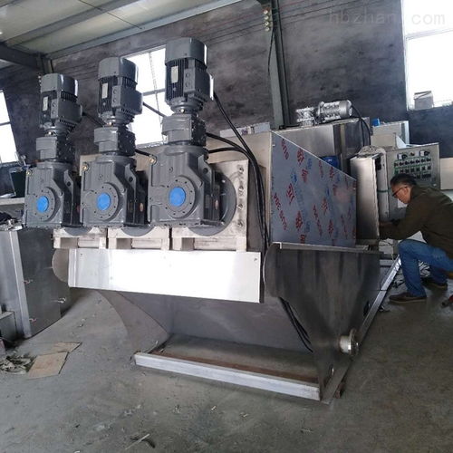 食品廠污水壓泥機 疊螺污泥脫水機效果好