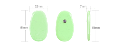 寶萊特育兒寶智能體溫計 無線體溫監(jiān)測系統(tǒng) 淺綠色